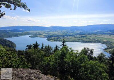 Zadzierna widok na zalew Bukówka