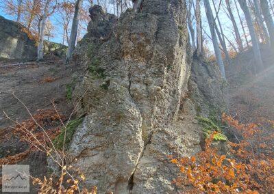 Góry Wałbrzyskie Jagodnik formacje skalne